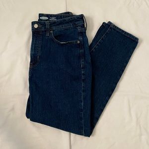 Old Navy | Straight High Rise Blue Jeans